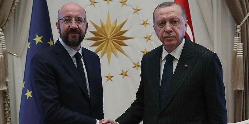 Son dakika haberi: Cumhurbaşkanı Erdoğan, Charles Michel’le görüştü