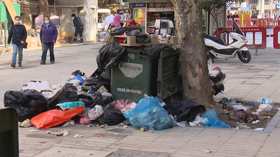 Maltepe Belediyesi’nde grev: Çöpler toplanmıyor