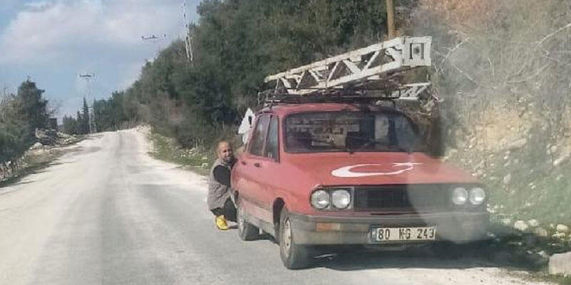 9 metrelik elektrik direğini çalarken yakalanan şüpheli tutuklandı