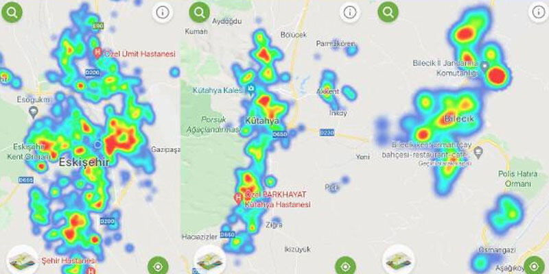 3 ilde vakalar düştü! Harita kırmızıdan yeşile döndü