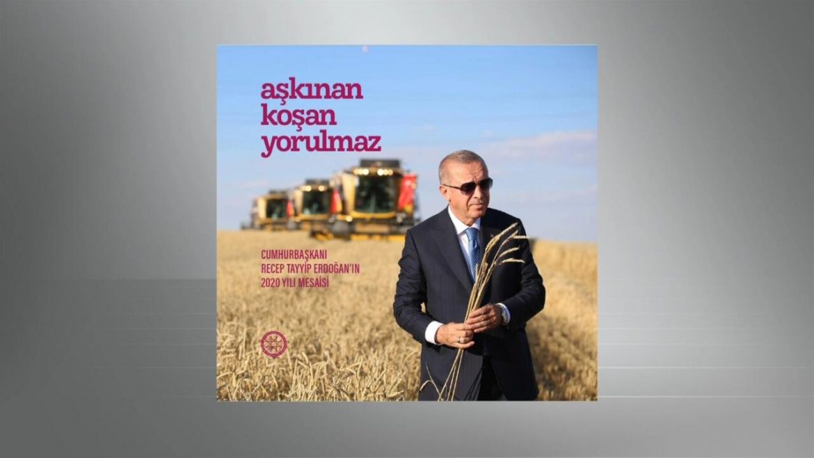 Erdoğan’ın 2020 yılı mesaisi kitapta toplandı