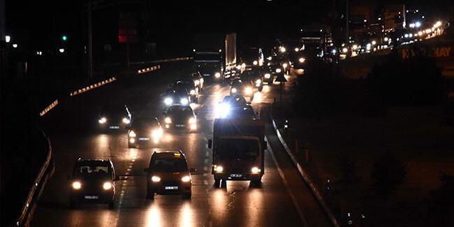 “Kilit Kavşak’ta bayram öncesi trafik yoğunluğu başladı