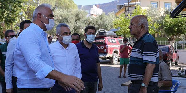 Bakan Ersoy’dan Aydın’da inceleme