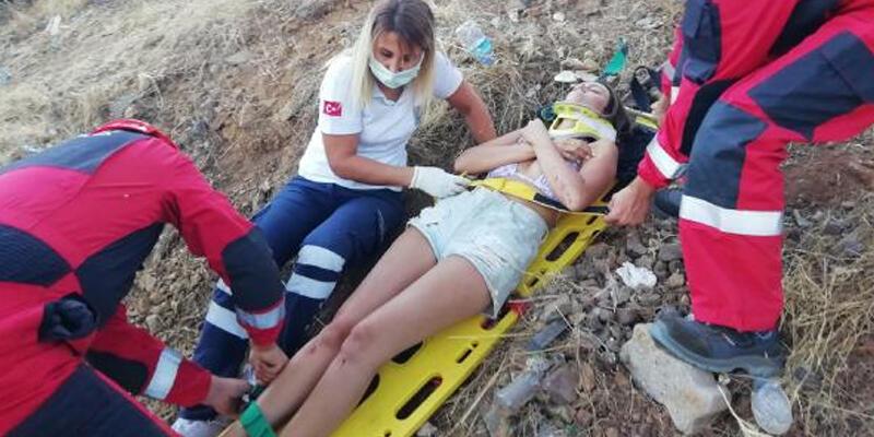 İskoç çift ATV ile yuvarlandığı 25 metrelik uçurumdan kurtarıldı