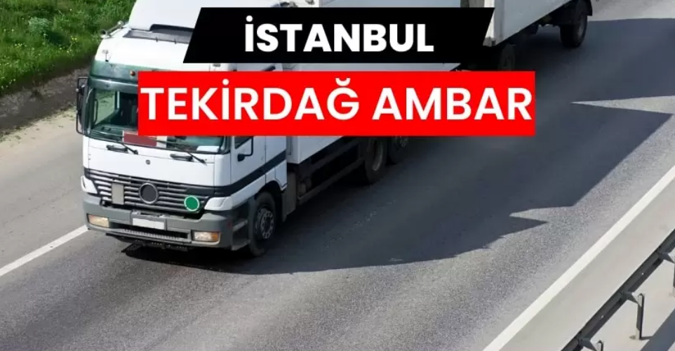 Geniş Lojistik Ağı ile Tekirdağ Ambar Hizmetlerinin Yükselişi